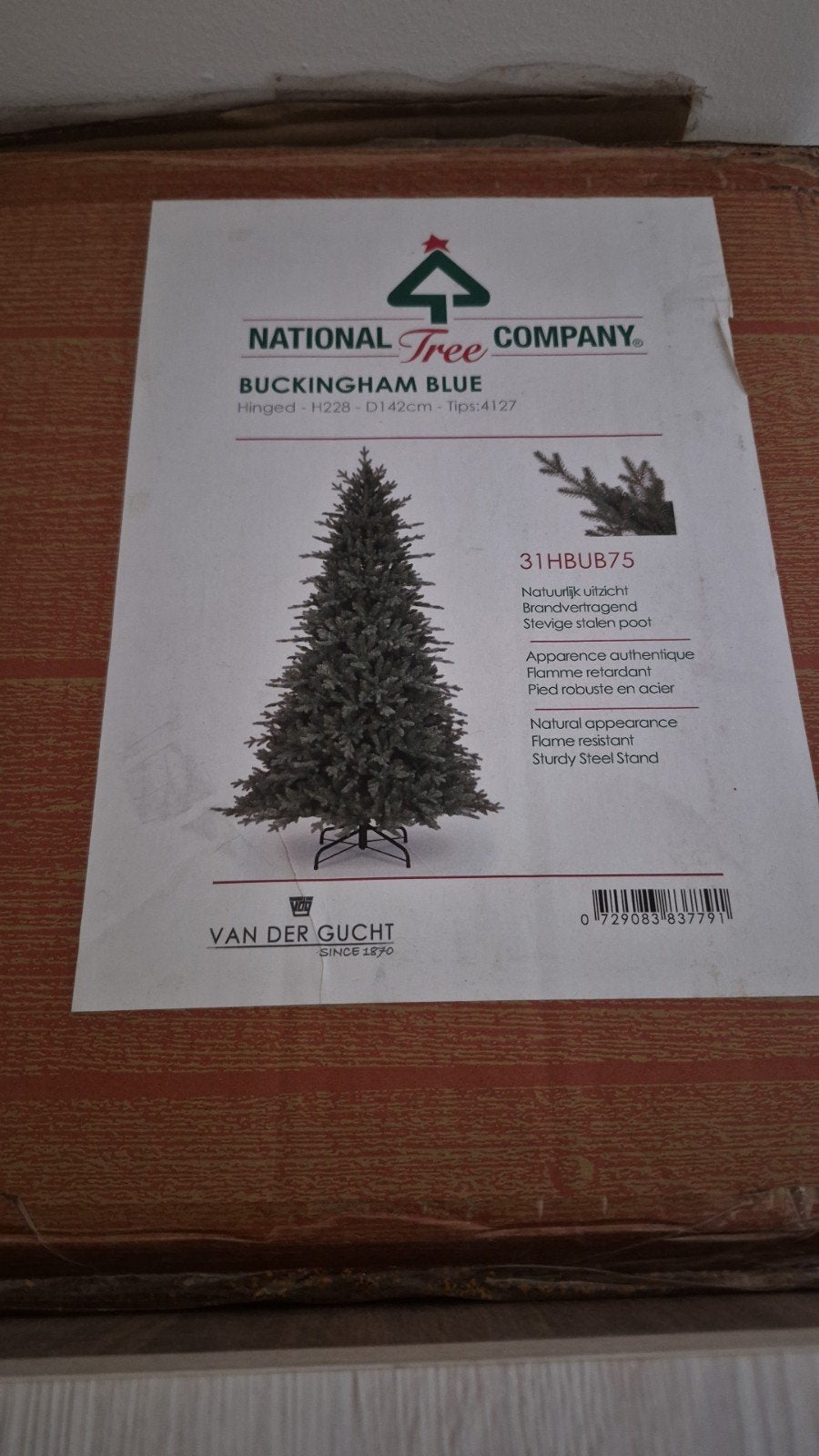 kerstboom, Ophalen, Zo goed als nieuw