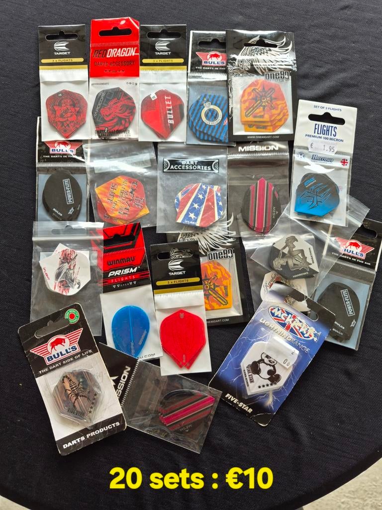 Flights en shafts, Sport en Fitness, Darts, Ophalen of Verzenden, Flights