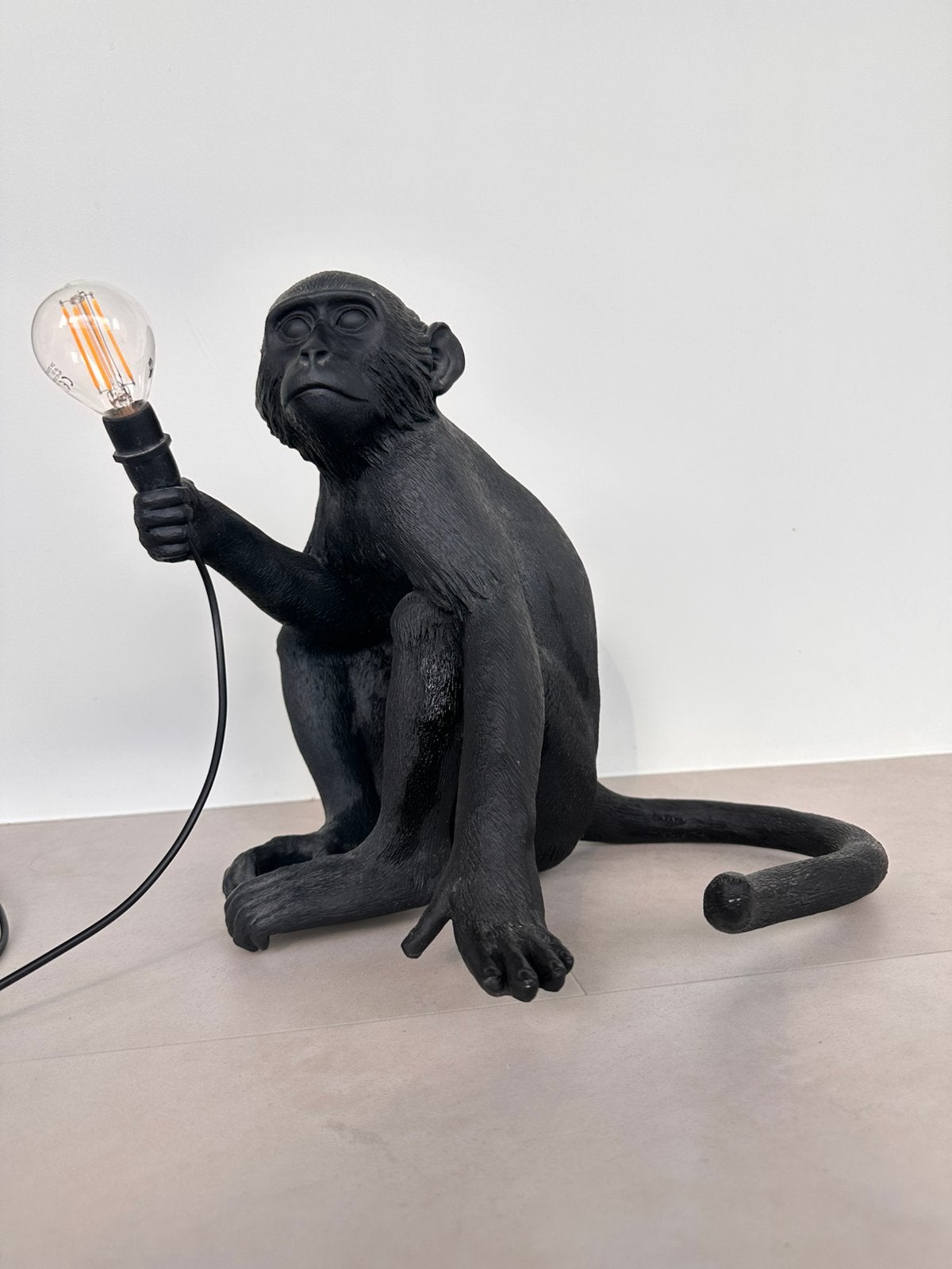 Seletti Monkey lamp, Maison & Meubles, Avec prise, Comme neuf, Enlèvement, Autres types
