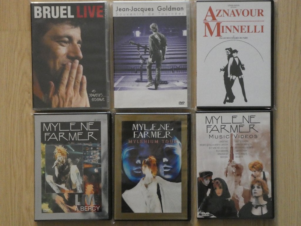 DVD de musique - français, Enlèvement ou Envoi, Utilisé