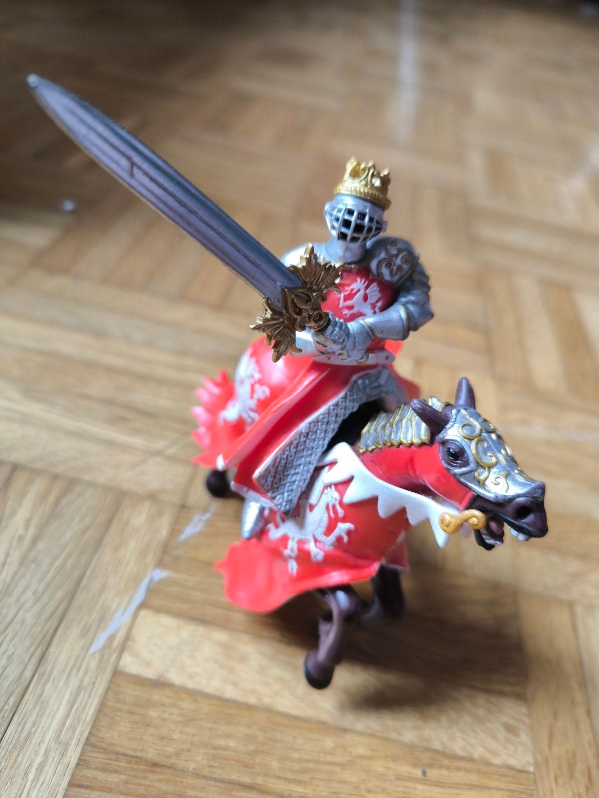Chevalier figurine, Enlèvement, Comme neuf