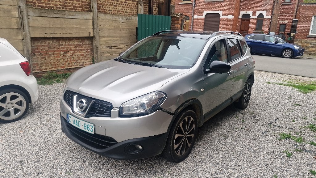 Nissan Qashqai +2 1.6 dci euro 5, Autos, 7 places, Boîte manuelle, Noir, Diesel