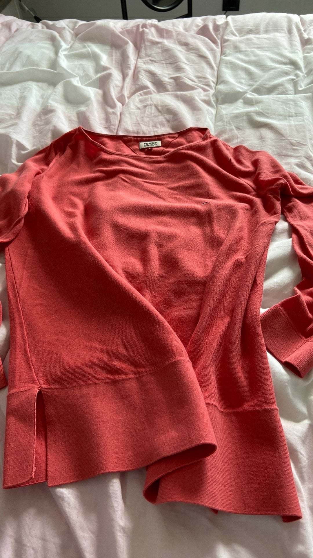 Katoenen pull tommy hilfiger L, Ophalen of Verzenden, Zo goed als nieuw