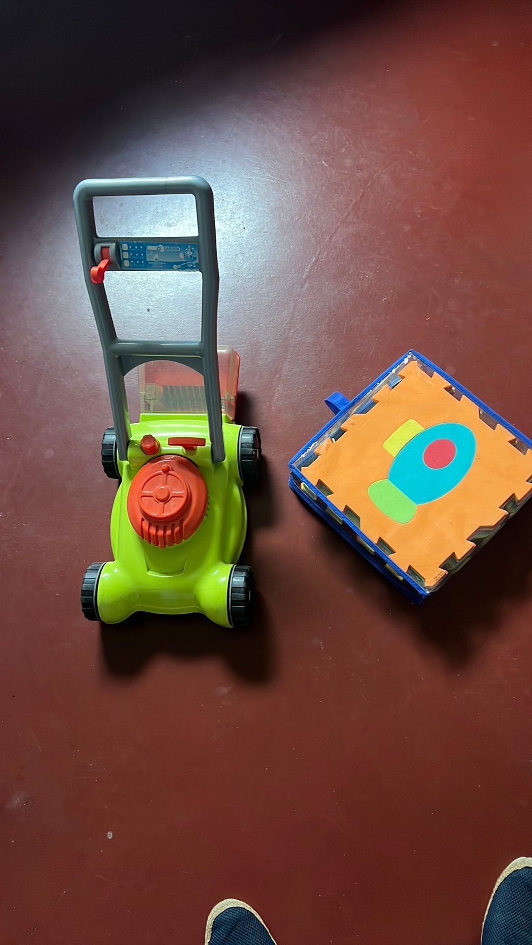 Grasmachine en speelmat, Ophalen of Verzenden, Zo goed als nieuw