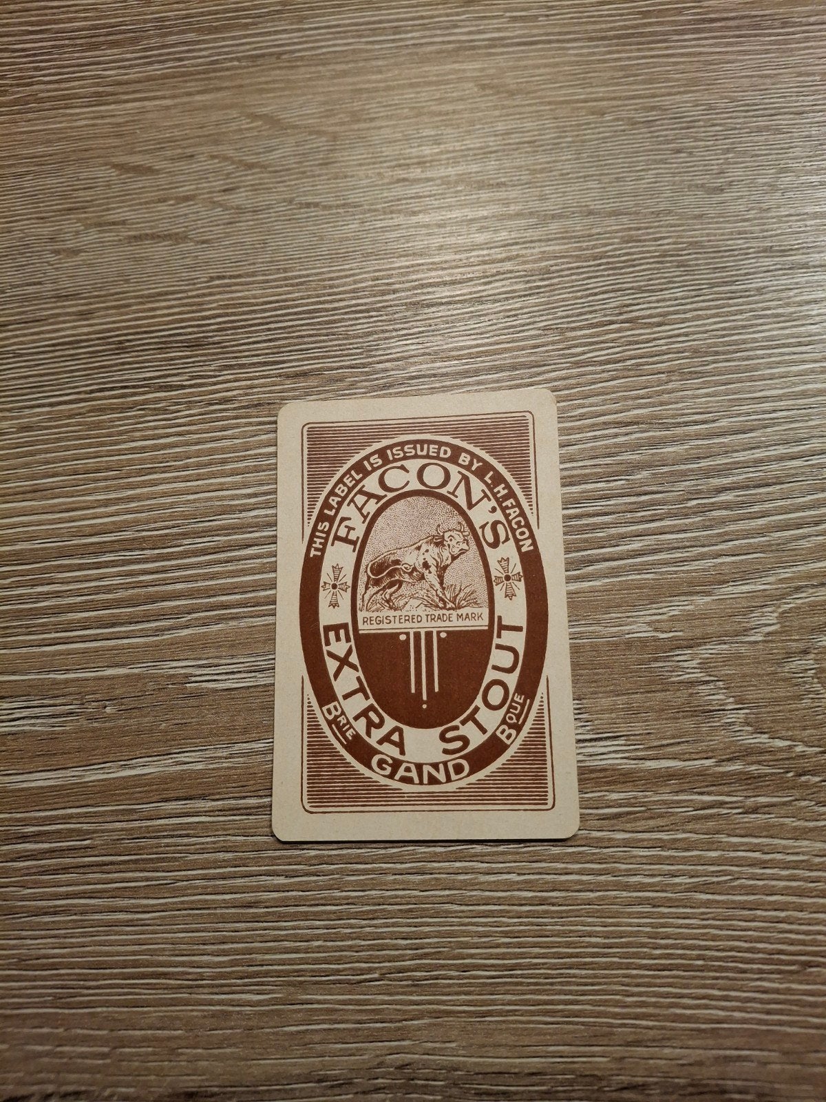 Oude speelkaart facon gent, Verzamelen, Ophalen of Verzenden