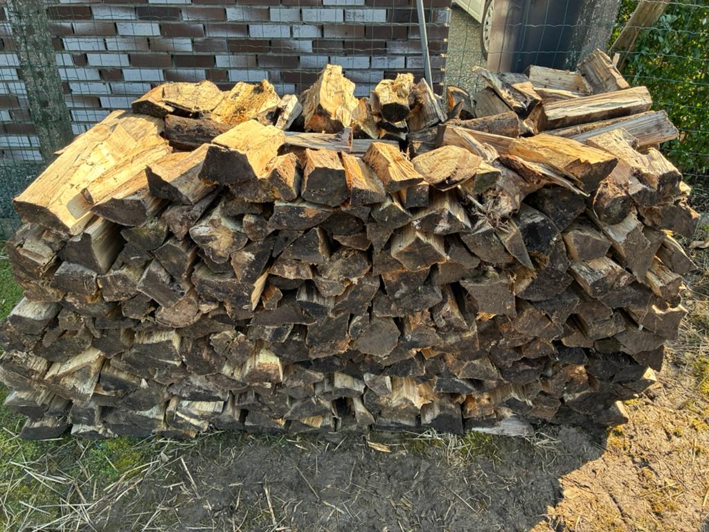 Bois de chauffage sec 2m3 - peuplier, Enlèvement