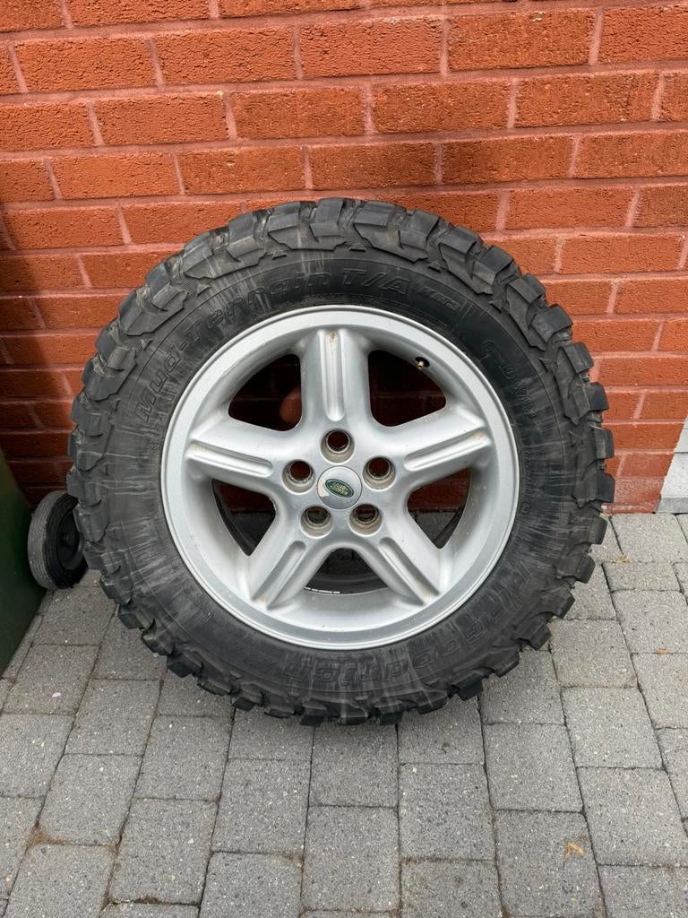 Landrover velgen bf goodrisch banden en straatbanden, Auto-onderdelen, Banden en Velgen, Overig, 18 inch, Gebruikt, 265 mm