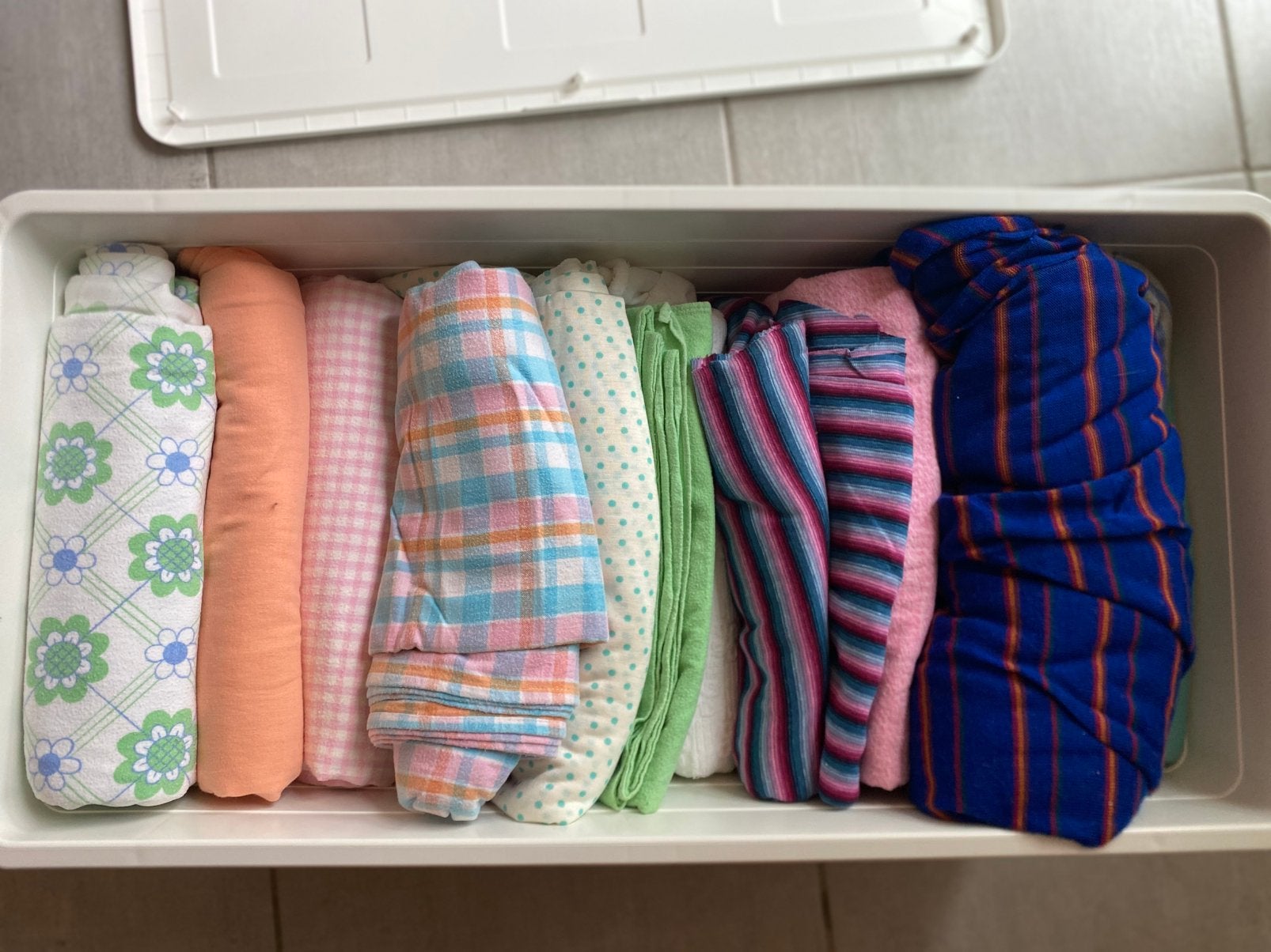 Lot vintage stoffen, Ophalen, Zo goed als nieuw