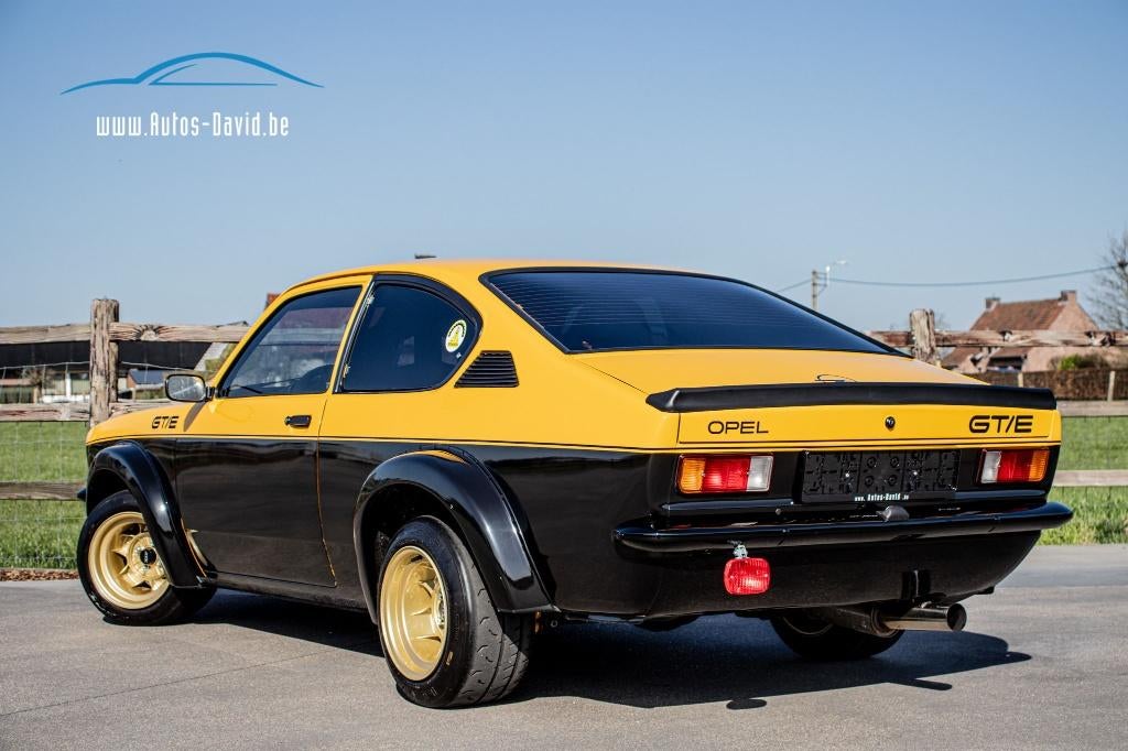 Opel Kadett C1 GT/E 1900 E Coupé/RESTAURATION COMPLÈTE, Autos, Opel, Achat, Entreprise, Kadett, Noir