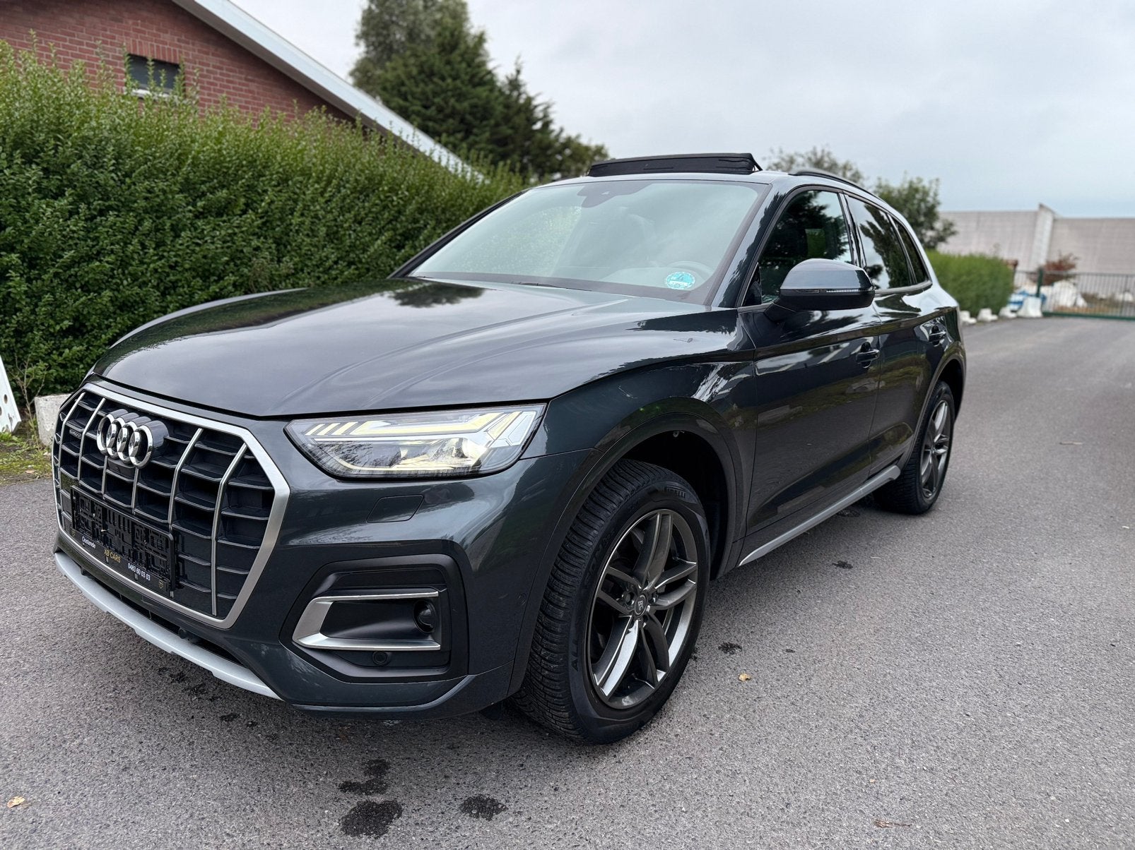 Audi Q5 | 45Tfsi | 18.000Km | S-Line | Pano Dak | 2024 |, Argent ou Gris, Achat, Euro 6, Entreprise