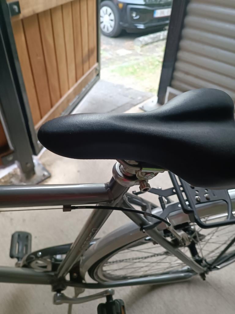 Heren fiets, Ophalen