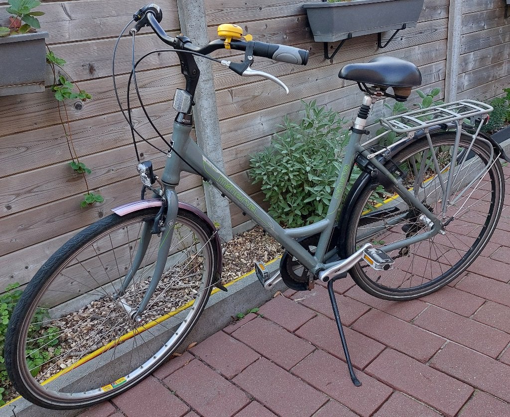 Damesfiets, Ophalen, Gebruikt, Versnellingen
