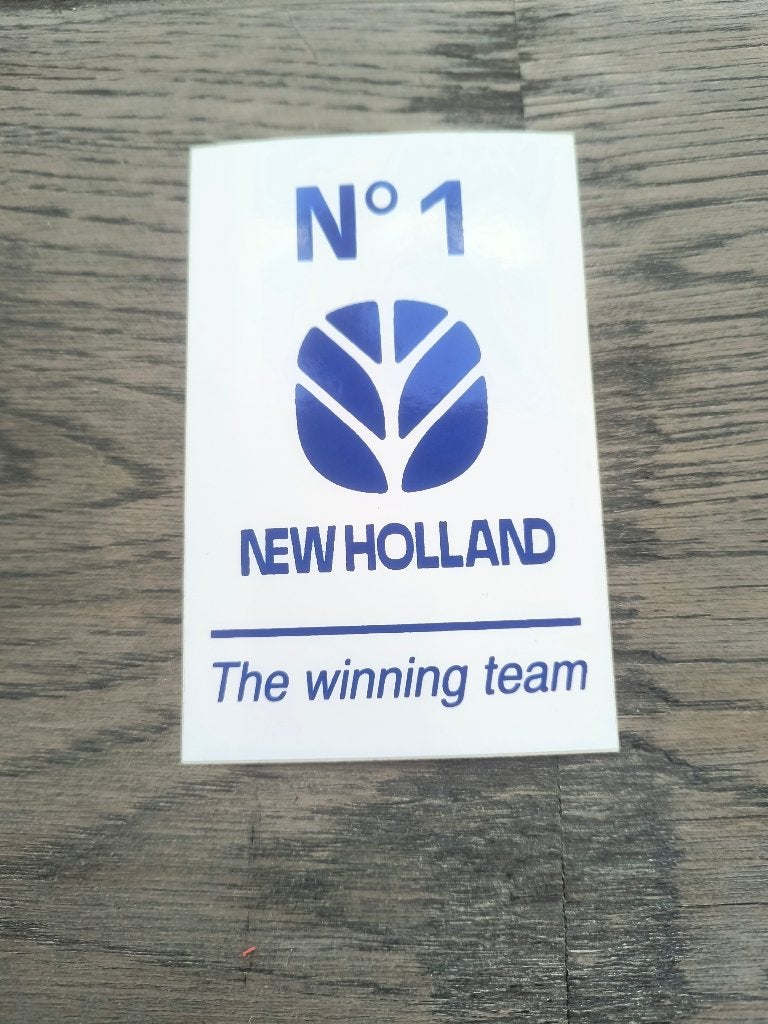 oude sticker New Holland, Zakelijke goederen, Landbouw | Tractoren, Ophalen, New Holland