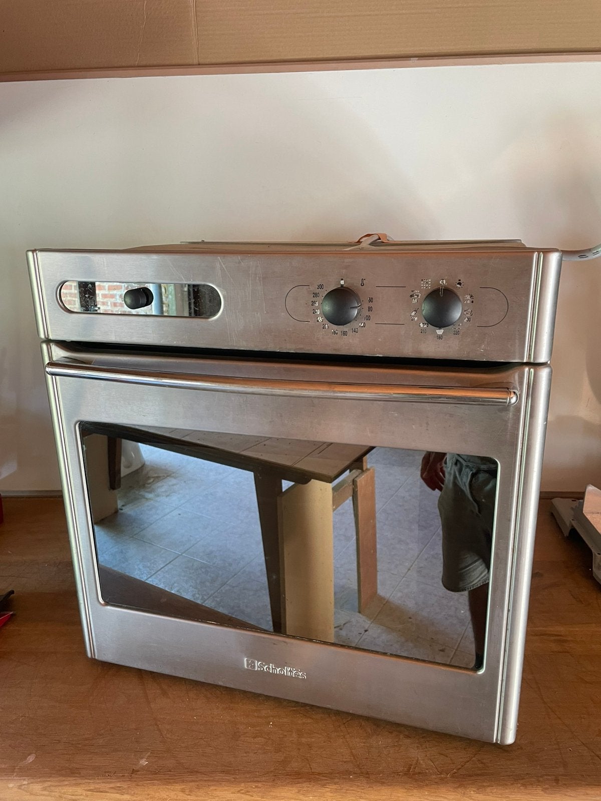 Inbouwoven scholtes, Elektronische apparatuur, Ovens, Ophalen, Gebruikt, Inbouw, Oven met grill