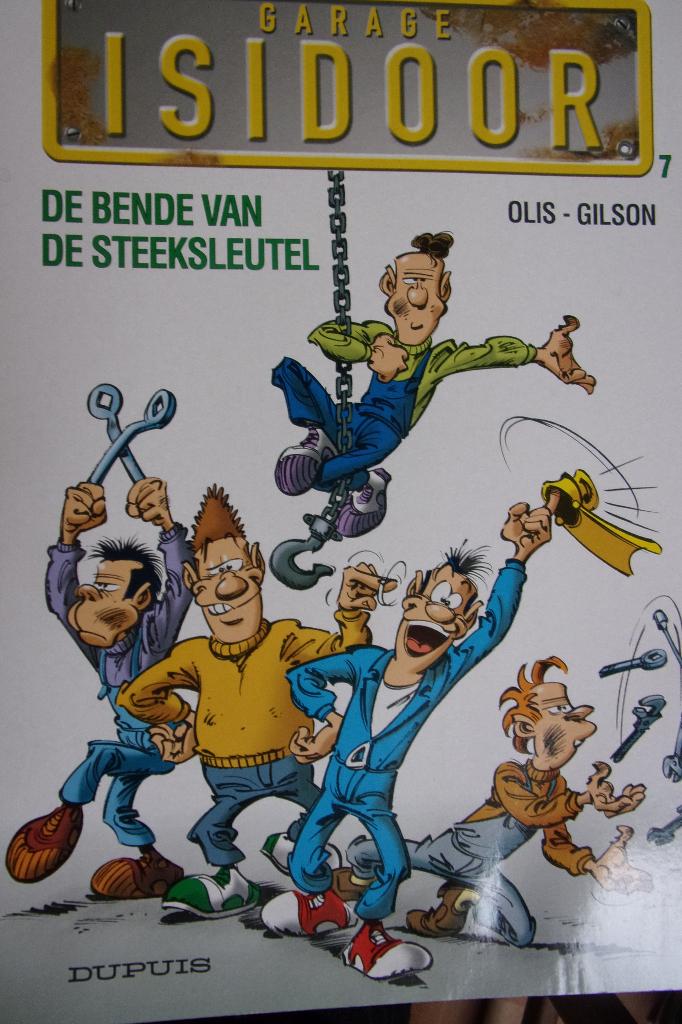 garage isidoor , nr 1 tot en met 8   softcover, Boeken, Stripverhalen, Ophalen of Verzenden