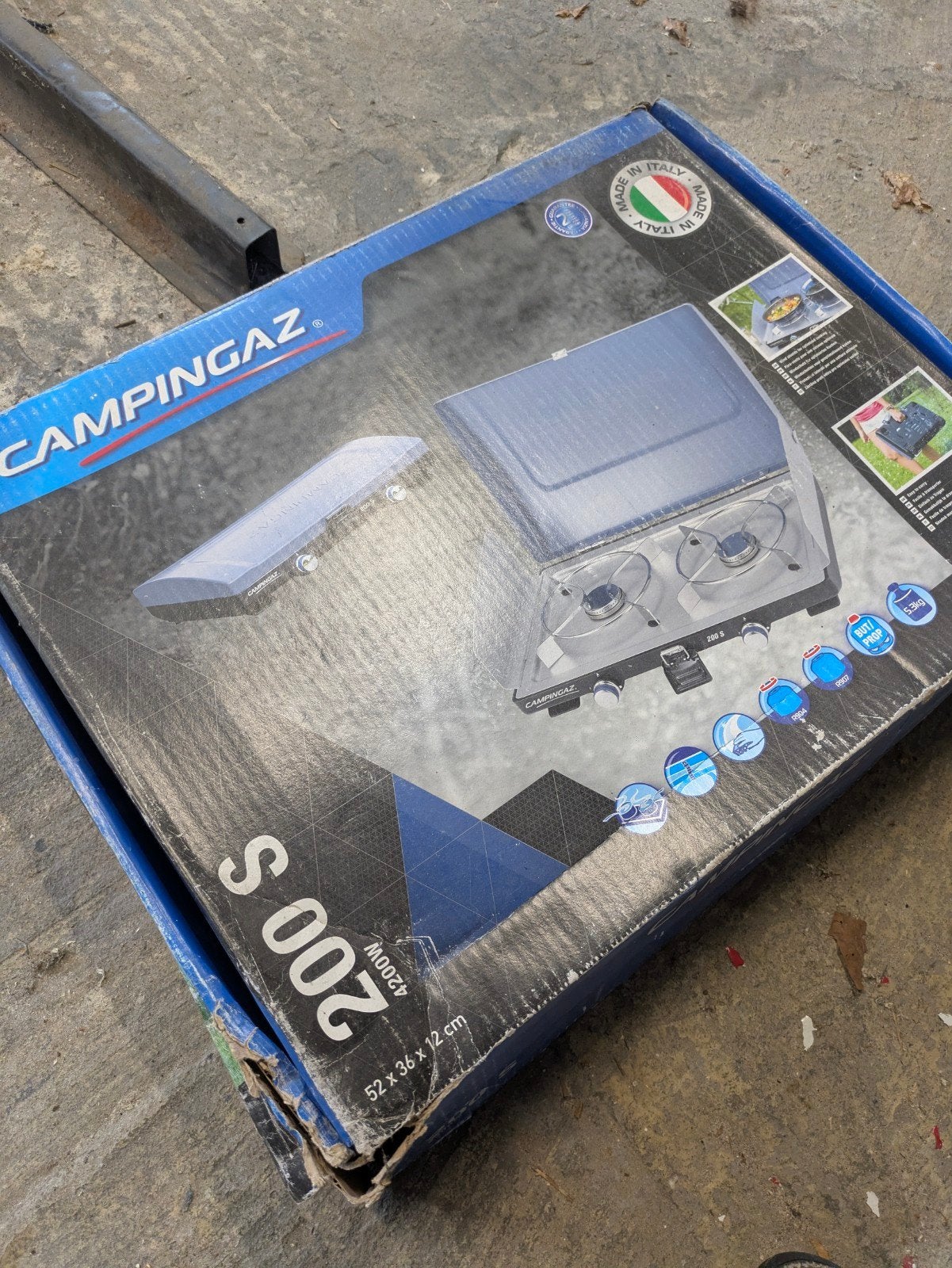 Campingaz 200 S 2 pit gasvuur, Caravanes & Camping, Accessoires de camping, Enlèvement