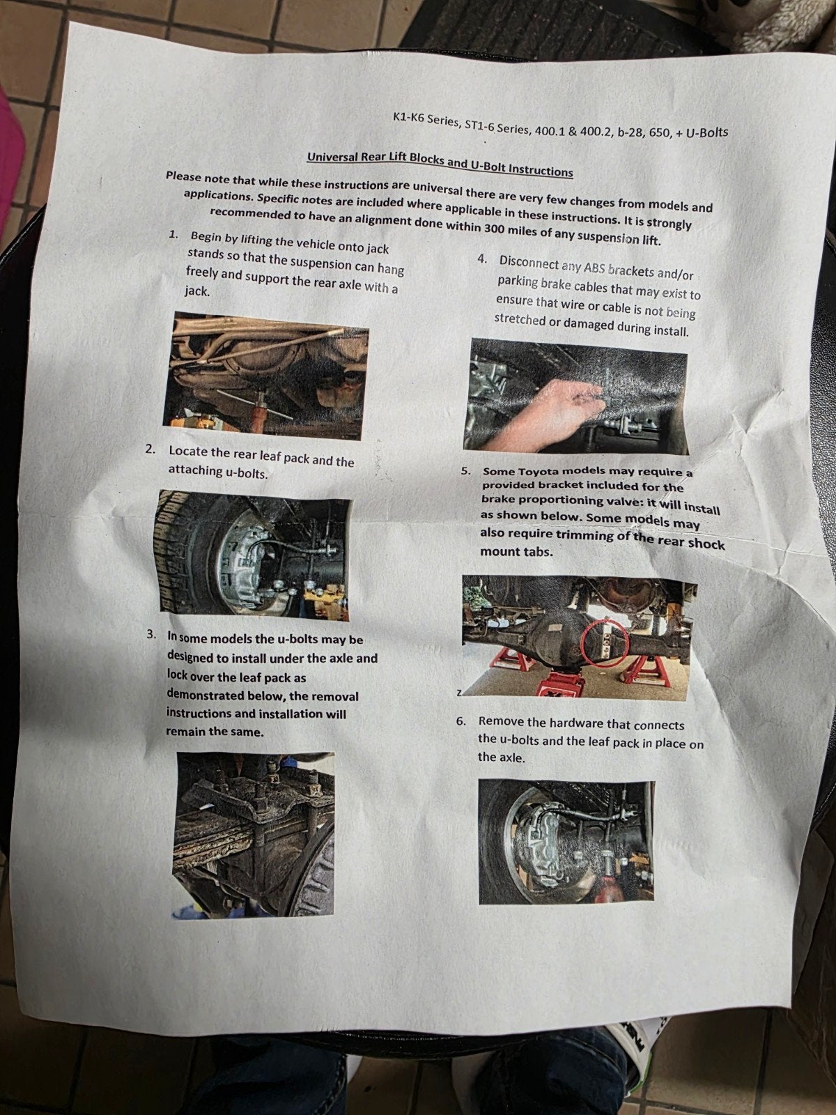 lift kit voor Dodge ram 2 gen tot bij 2001, Auto diversen, Ophalen of Verzenden