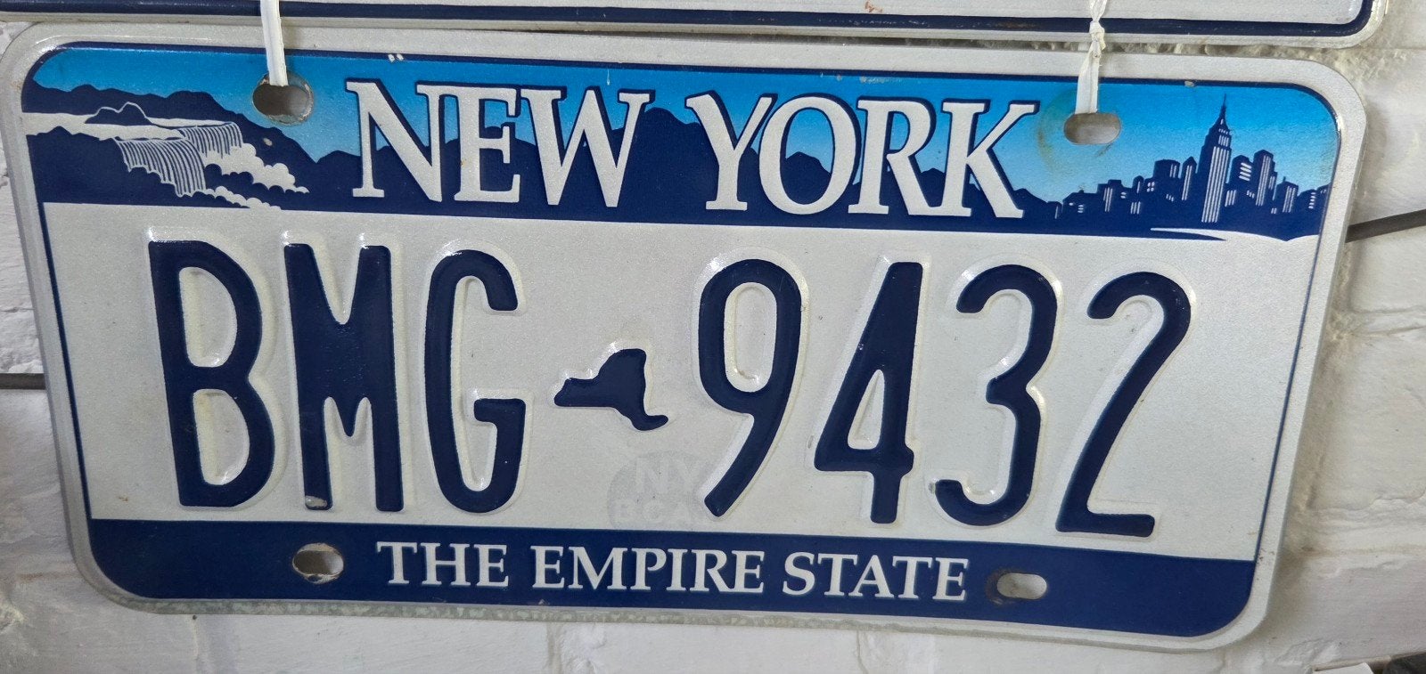 authentique plaque d immatriculation New-York, Collections, Collections Autre, Enlèvement