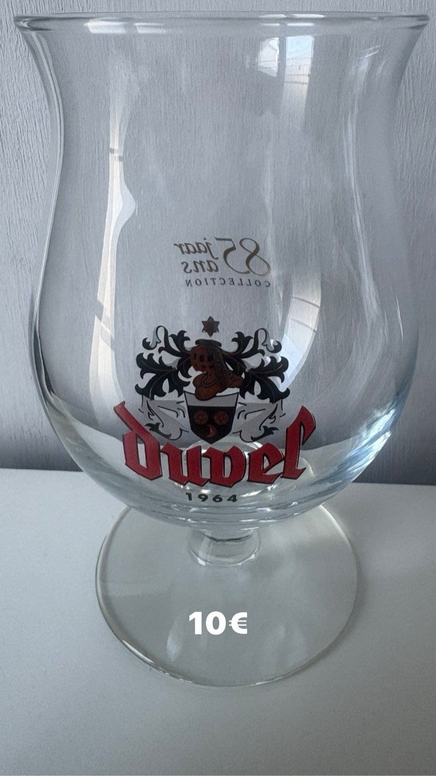 4 verres de collection DUVEL, 85em anniversaire, Collections, Enlèvement ou Envoi, Comme neuf, Duvel