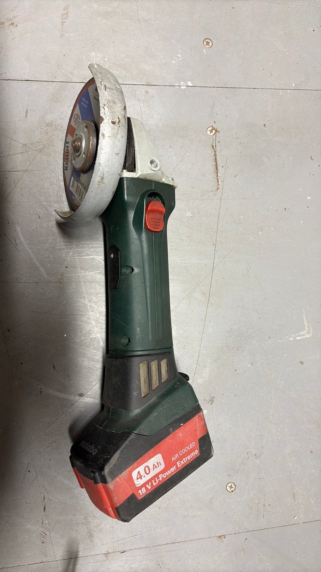 Metabo slijpmachine 125 mm, Enlèvement, Comme neuf, Meuleuse d'angle