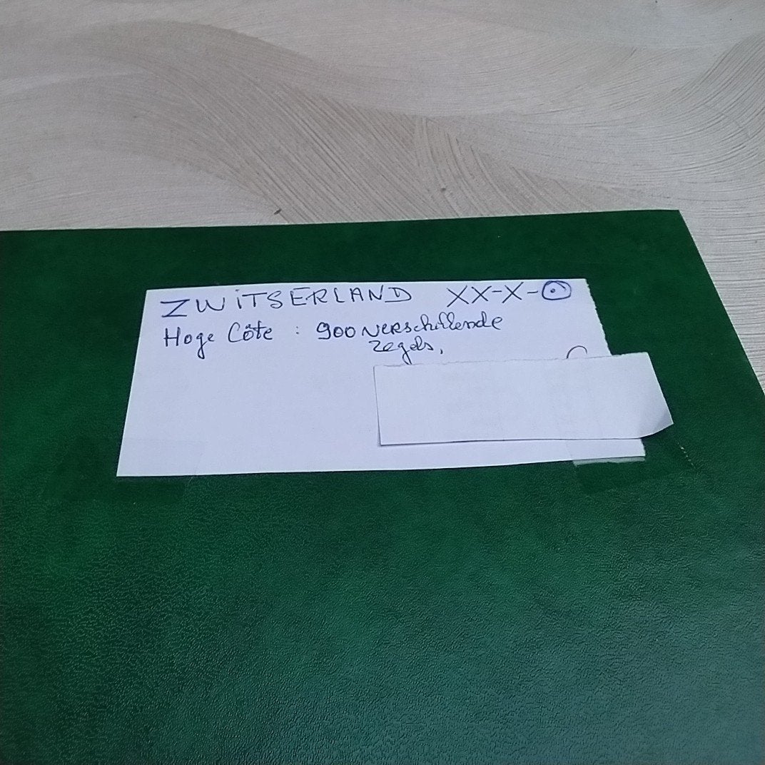ZWITSERLAND XX-X-GEST 900 verschillende zegels, Ophalen of Verzenden