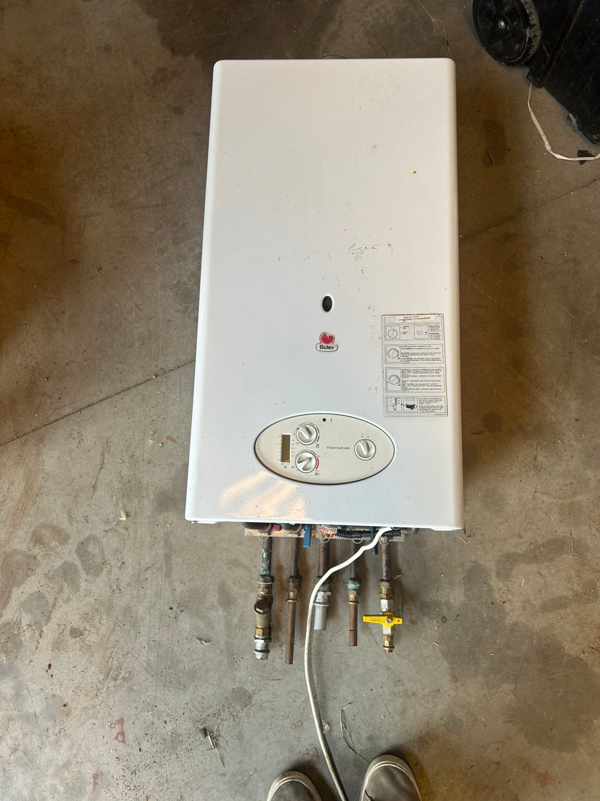 Bulex Doorstroom boiler propaan, Ophalen, Gebruikt, Propaan of Butaan, Boiler