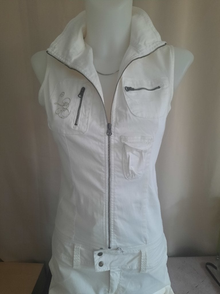 Kleedje (top en rok), Kleding | Dames, Jurken, Maat 38/40 (M), Lola Espeleta, Wit, Ophalen of Verzenden