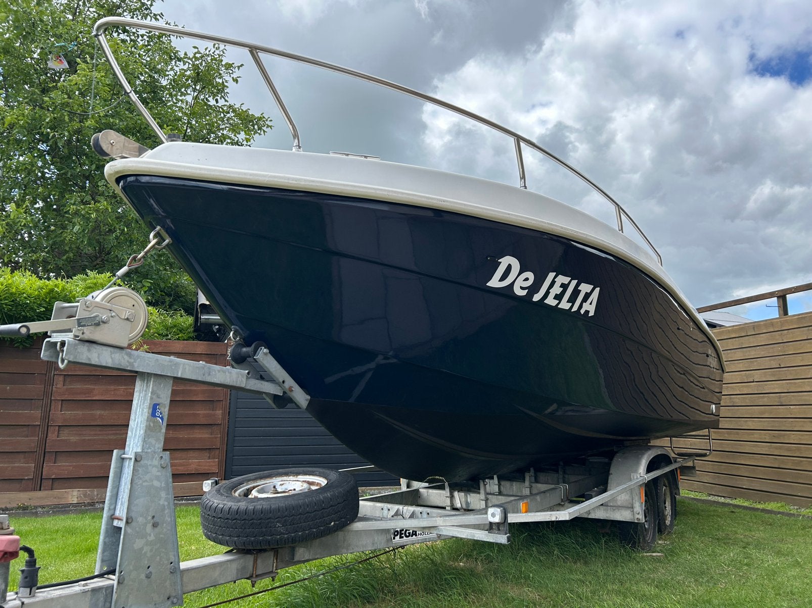 Consoleboot - 6.8mtr - 90pk Suzuki - inc trailer!!, Watersport en Boten, Ophalen of Verzenden, Zo goed als nieuw