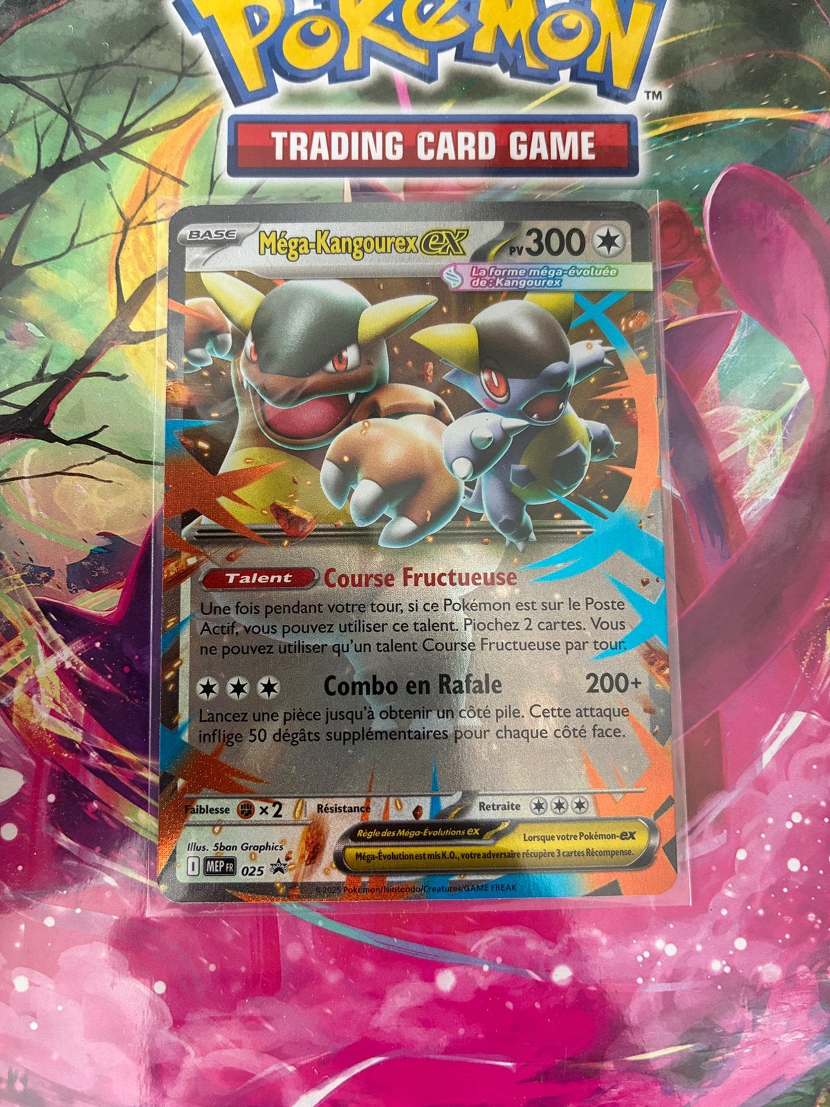 Carte Pokémon Méga-Kangourex ex promo, Hobby & Loisirs créatifs, Enlèvement, Comme neuf