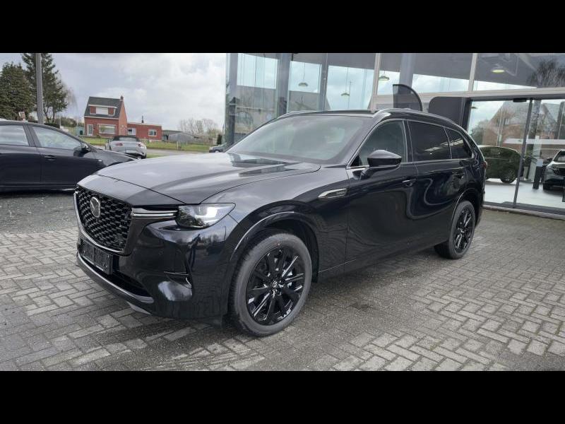 Mazda CX-80 HOMURA PLUS, Automaat, Zwart, CX-80, Zwart