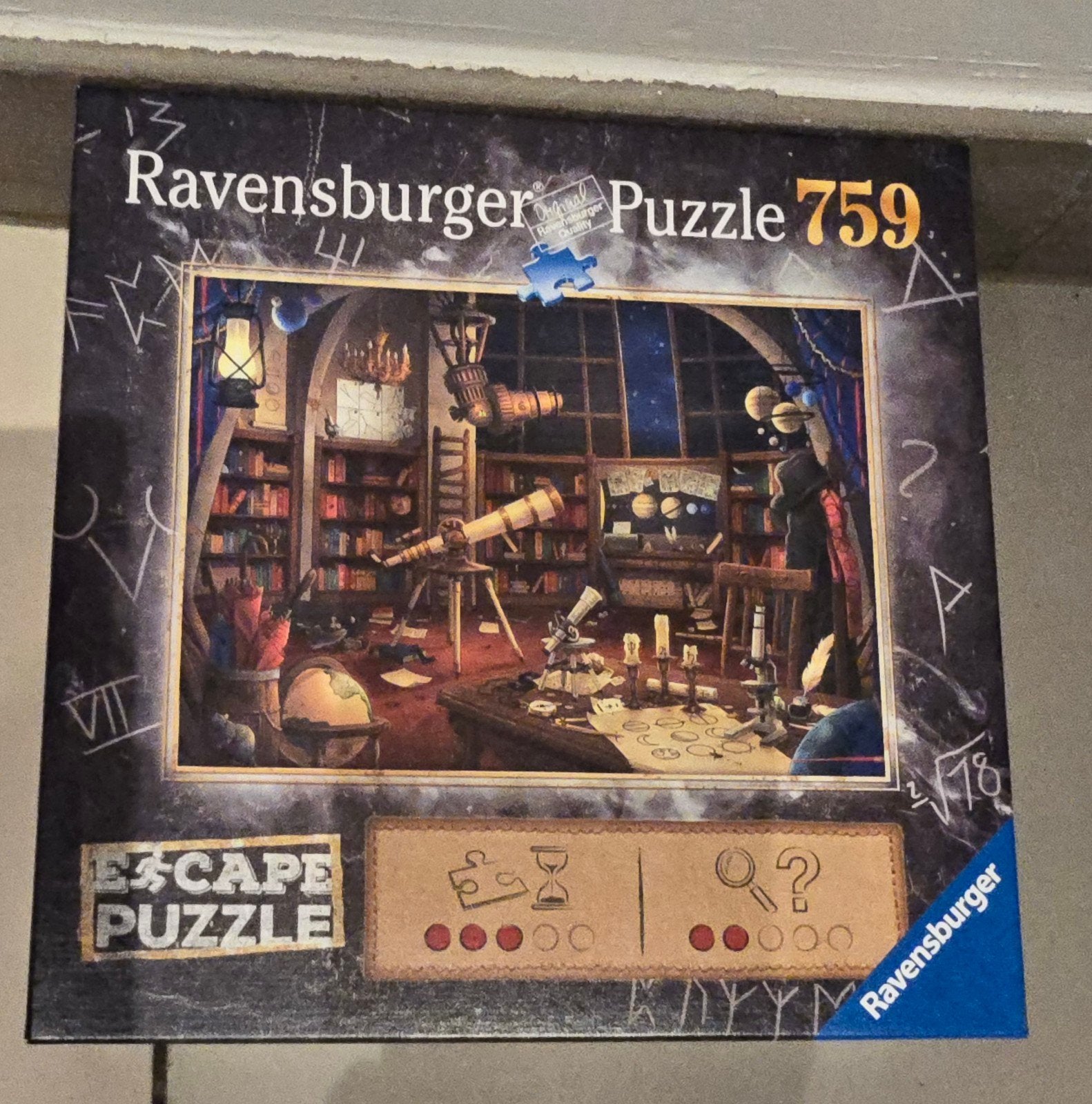 Puzzle Escape Ravensburger 759 pièces, Enlèvement, Puzzle