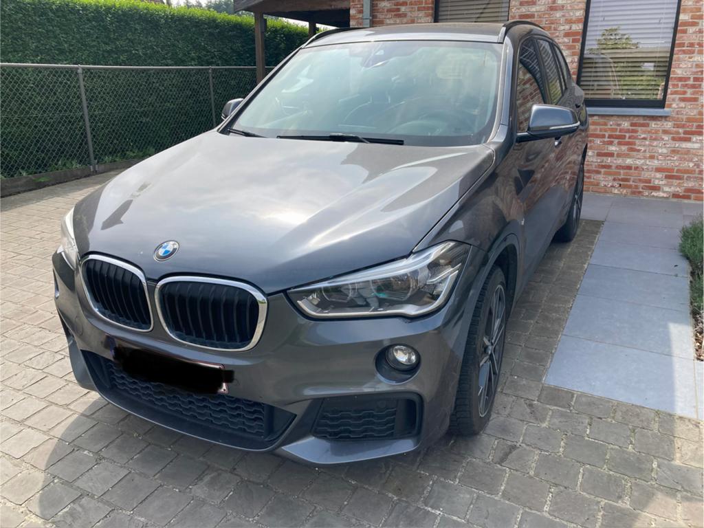 BMW X1 sDrive 18d M Pack – Automaat – 11/2018, Auto's, BMW, Alcantara, Zwart, Particulier, X1