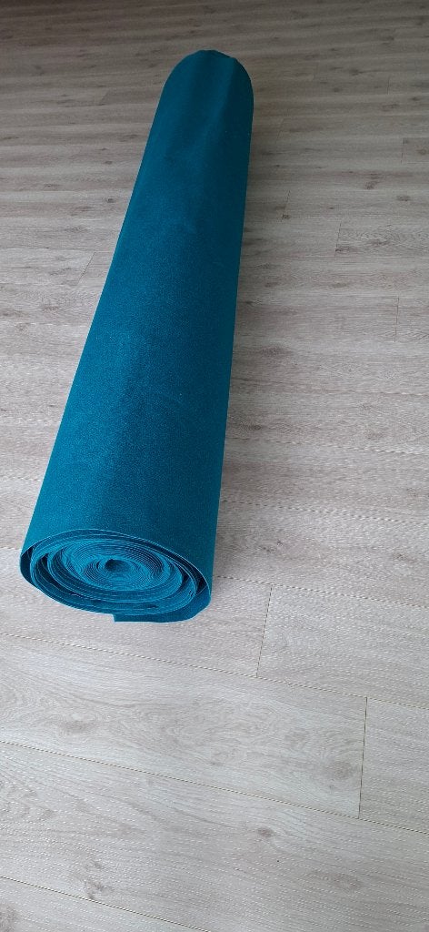 Beurstapijt 2x40m = 80m2, Ophalen