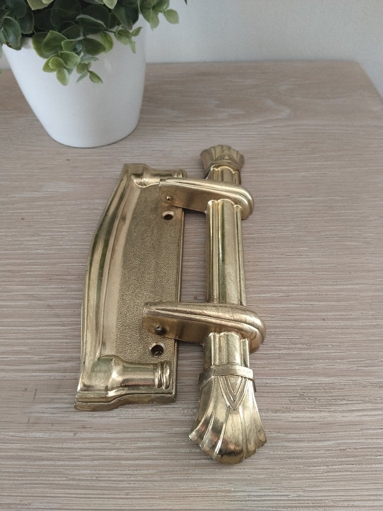 vintage verkoperde handgreep, Antiek en Kunst, Ophalen of Verzenden, Koper