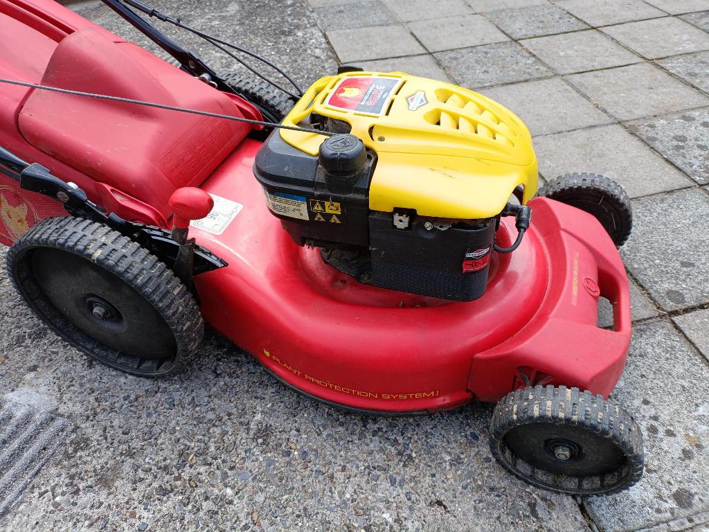 Tondeuse wolf moteur Briggs & Stratton, Jardin & Terrasse, WOLF Garten, 40 à 49 cm, Enlèvement, Utilisé