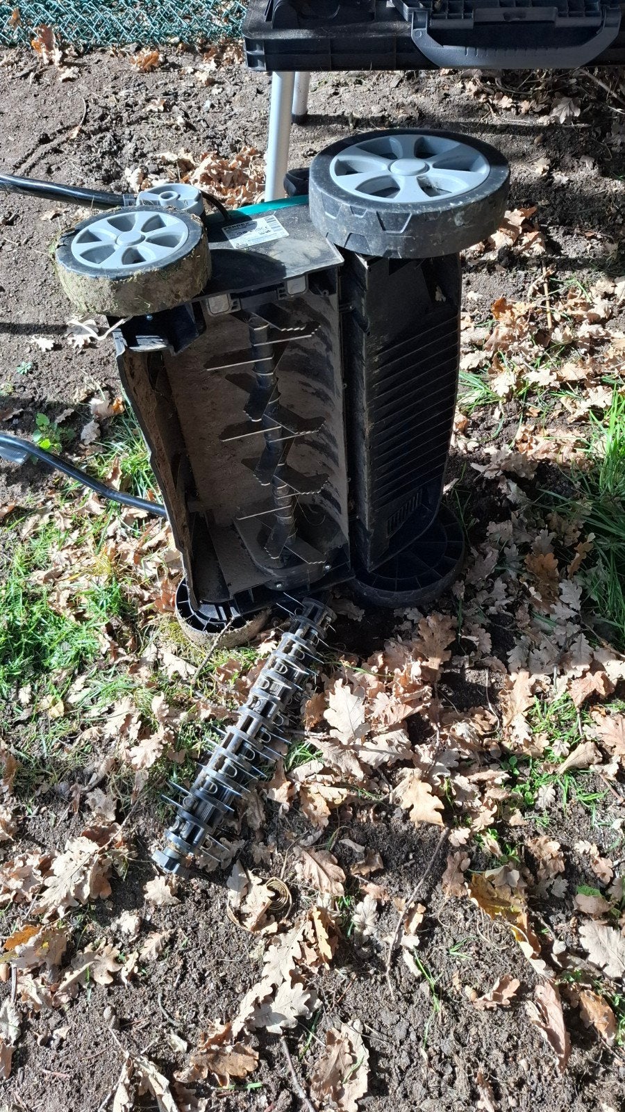 verticuleer machine, Ophalen