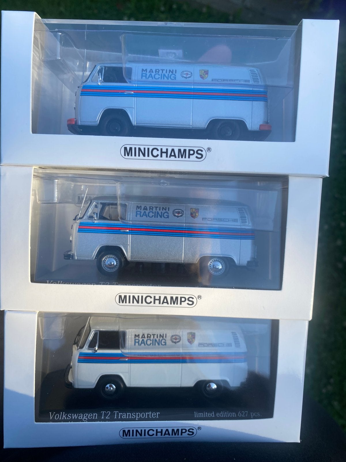 Vw T2 Martini Racing  1:43, Enlèvement ou Envoi, Comme neuf, MiniChamps