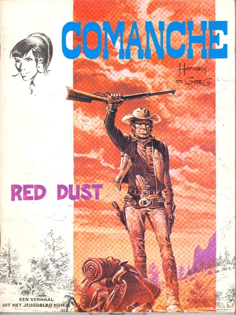 Comanche - Red Dust - Promotie exemplaar., Boeken, Stripverhalen, Gelezen, Verzenden, Eén stripboek, Hermann / Greg