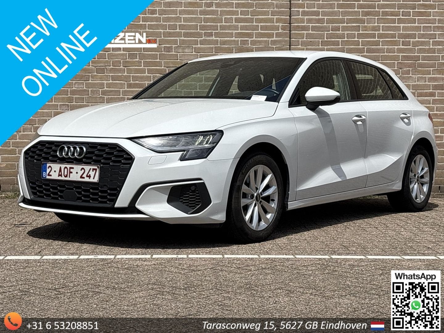 Audi A3 Sportback 30 TFSI Advanced edition | € 10.750,- NETT, Autos, Audi, Achat, Entreprise, Boîte manuelle, Noir