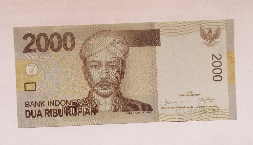 Indonesië 2,000 rupiah 2009, Timbres & Monnaies, Billets de banque | Asie, Envoi