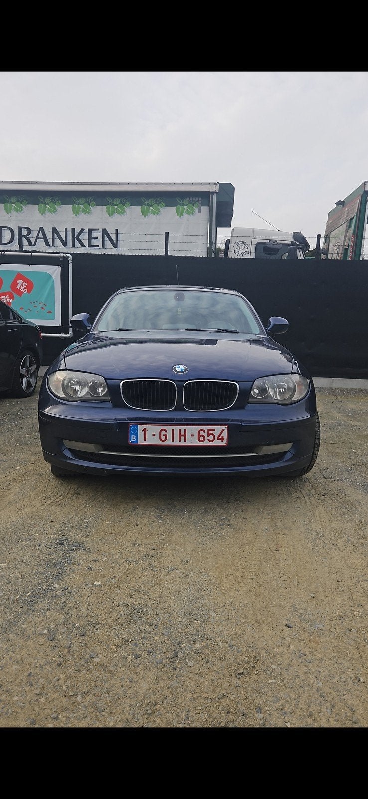 Bmw 1serie rijdt en schakelt goed!, Auto's, BMW, Euro 5, 1 Reeks, Zwart, 4 cilinders