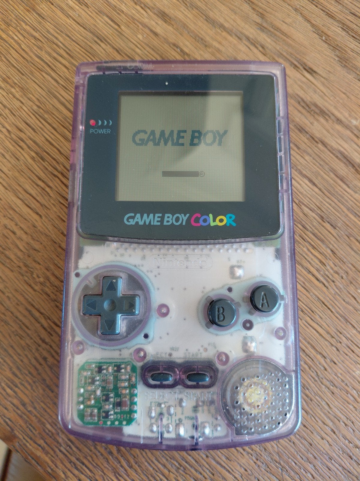 Retro gameboy color transparant paars, Consoles de jeu & Jeux vidéo, Consoles de jeu | Nintendo Game Boy, Enlèvement ou Envoi