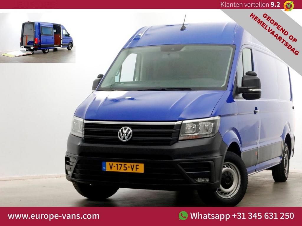 Volkswagen Crafter 35 2.0 TDI E6 L3H3 (L2H2) Comfortline Air, Blauw, Bedrijf, Onderhoudsboekje, Te koop