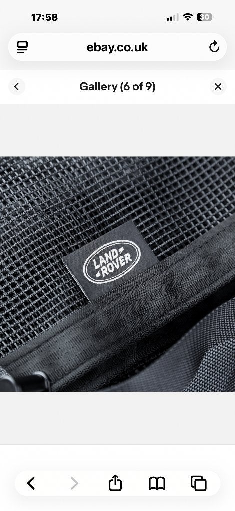 Land Rover new defender scheidingsnet bagagenet, Enlèvement ou Envoi, Land Rover