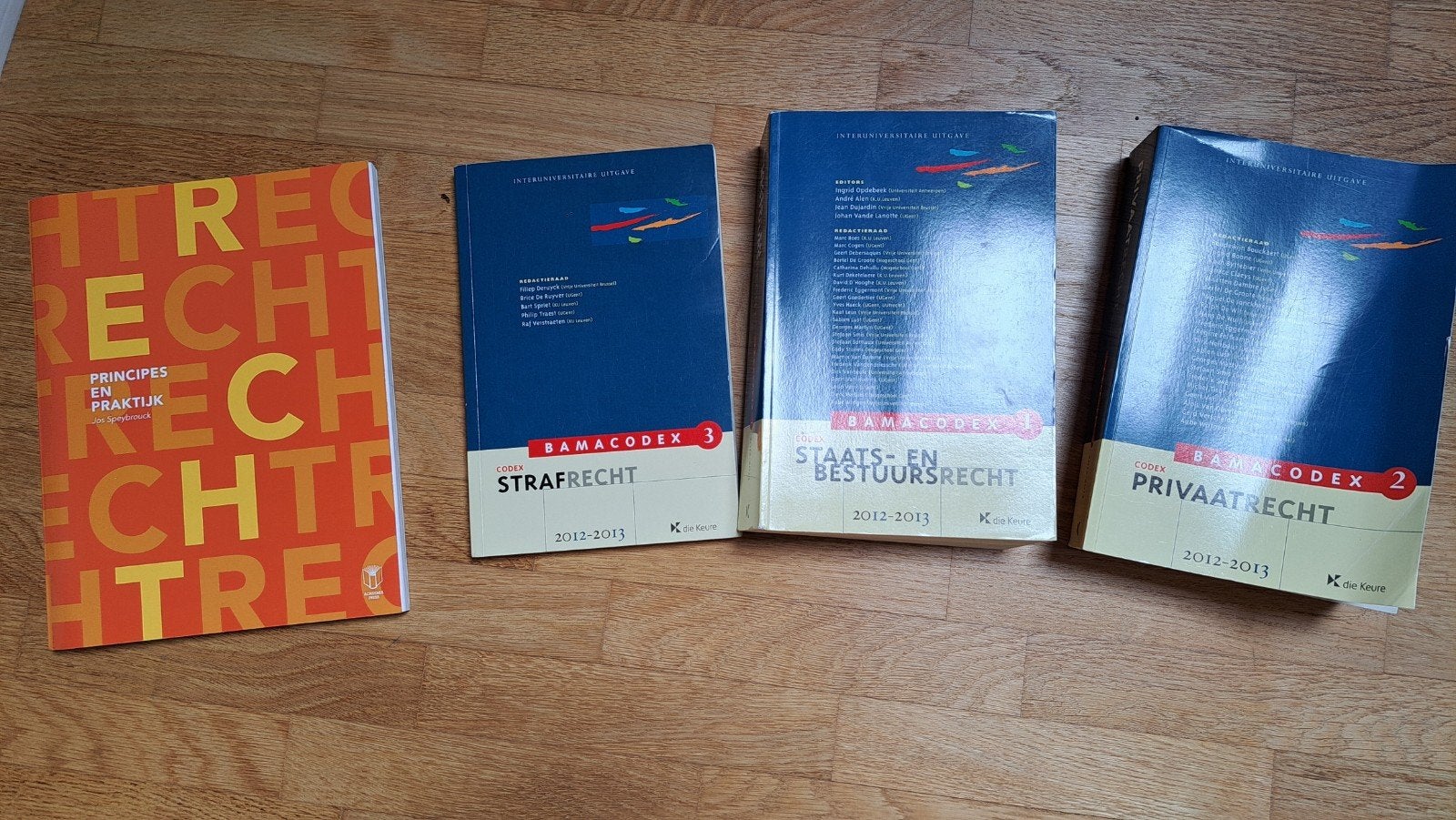 boeken recht, Ophalen, Zo goed als nieuw