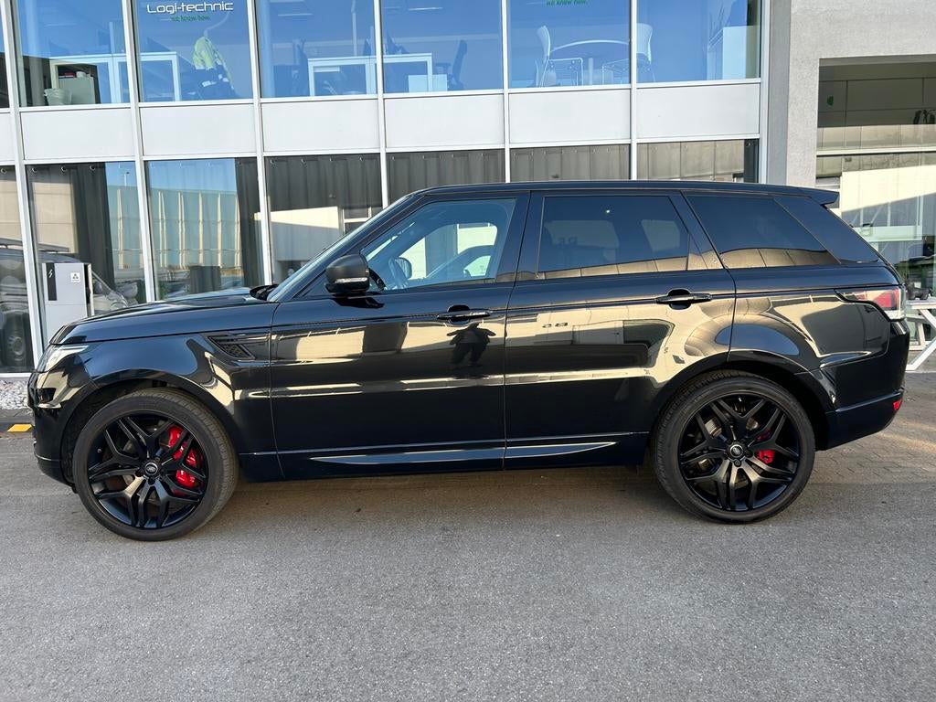 Land Rover Range Sport 3.0 HSE SDV6 Lichte vracht 66000km, Automaat, Navigatiesysteem, Zwart, Leder