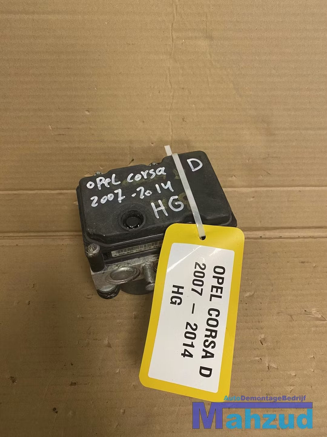 OPEL CORSA D HG ABS POMP 2006-2014 0265800422, Gebruikt, Opel Automobile GmbH, Kontakt@opel-infoservice.de, Opel