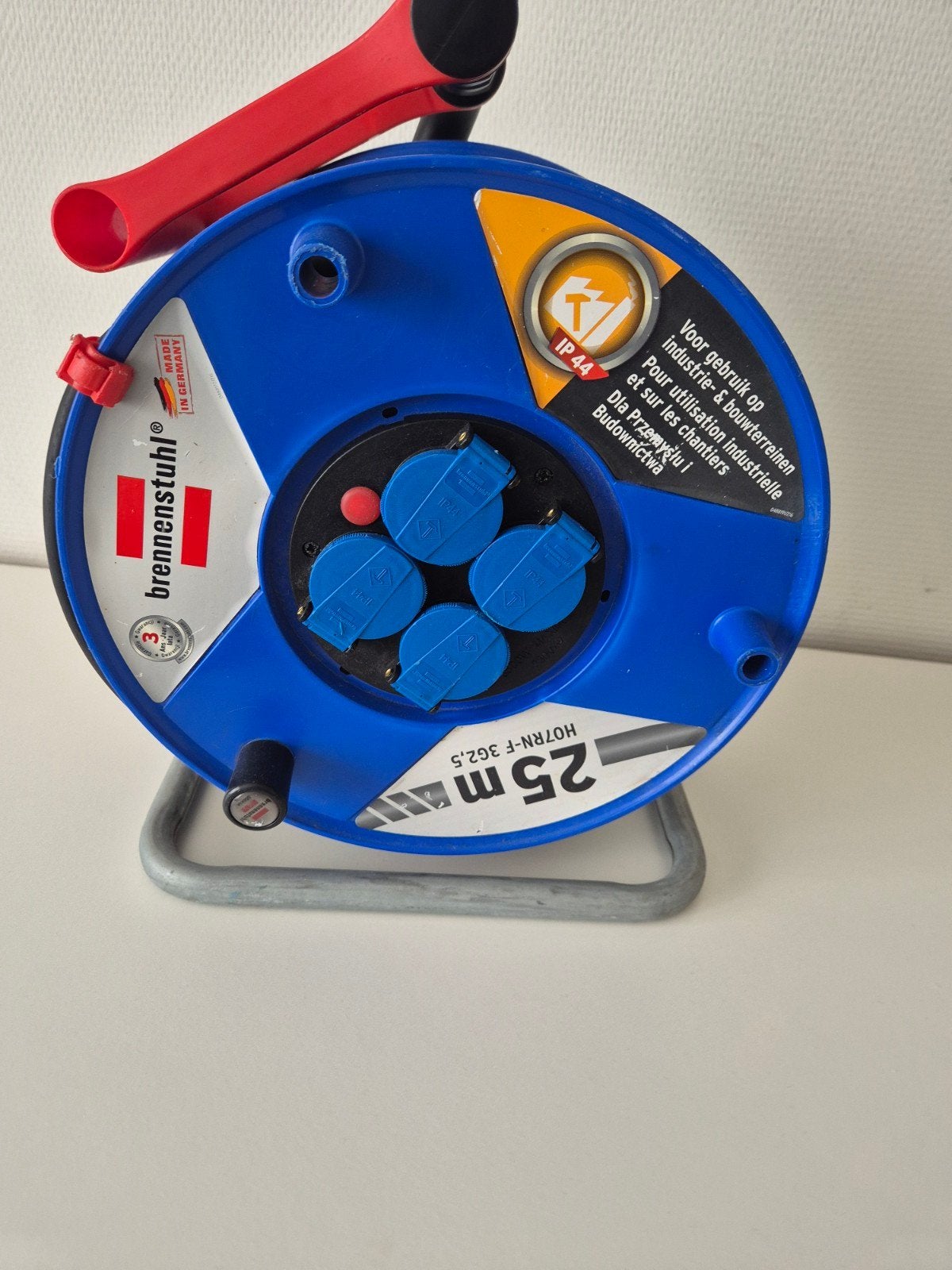 Brennenstuhl kabelhaspel – 25 meter, Doe-het-zelf en Bouw, Elektriciteit en Kabels, Ophalen, Brennenstuhl, Kabelhaspel