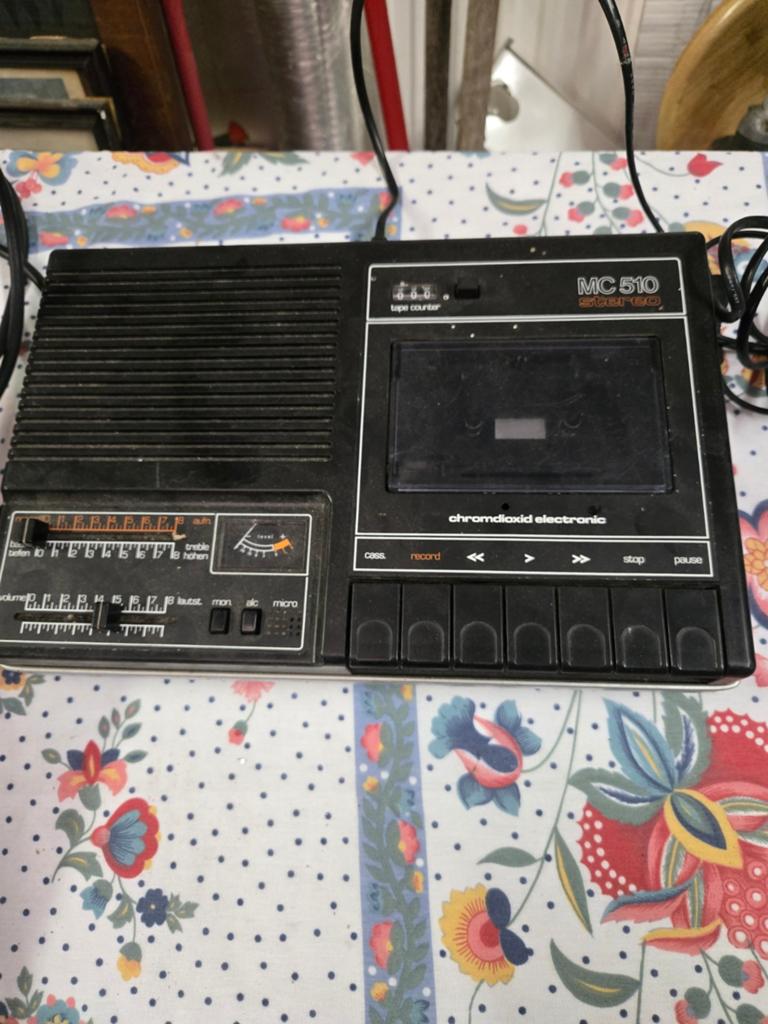 Veel oud vintage apparaat, Audio, Tv en Foto, Cassettedecks, Ophalen of Verzenden