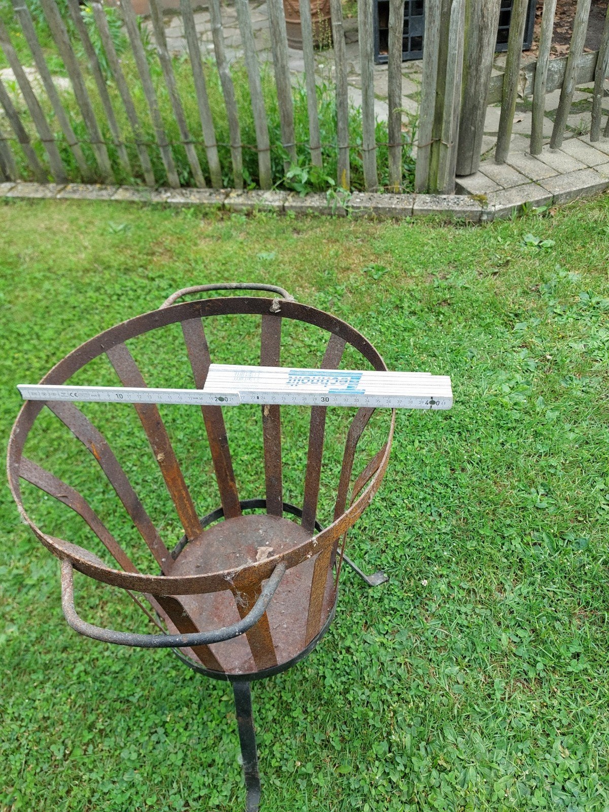 Vuurkorf, Ophalen
